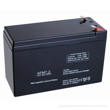 Gas Recombination 12v 7.2ah Vrla Batteries For Telecommunications, Line Interactive Ups